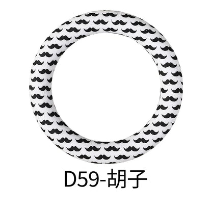 Flower Printing Silicone Circle 65mm Water Transfer Ring