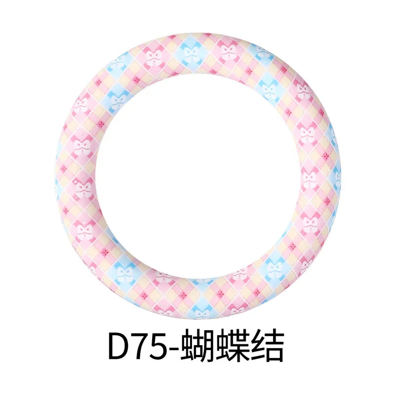 Flower Printing Silicone Circle 65mm Water Transfer Ring