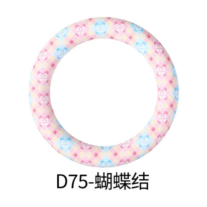 Flower Printing Silicone Circle 65mm Water Transfer Ring