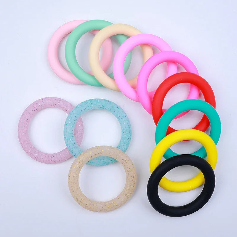 Water Transfer Silicone Ring 65mm Animal Print