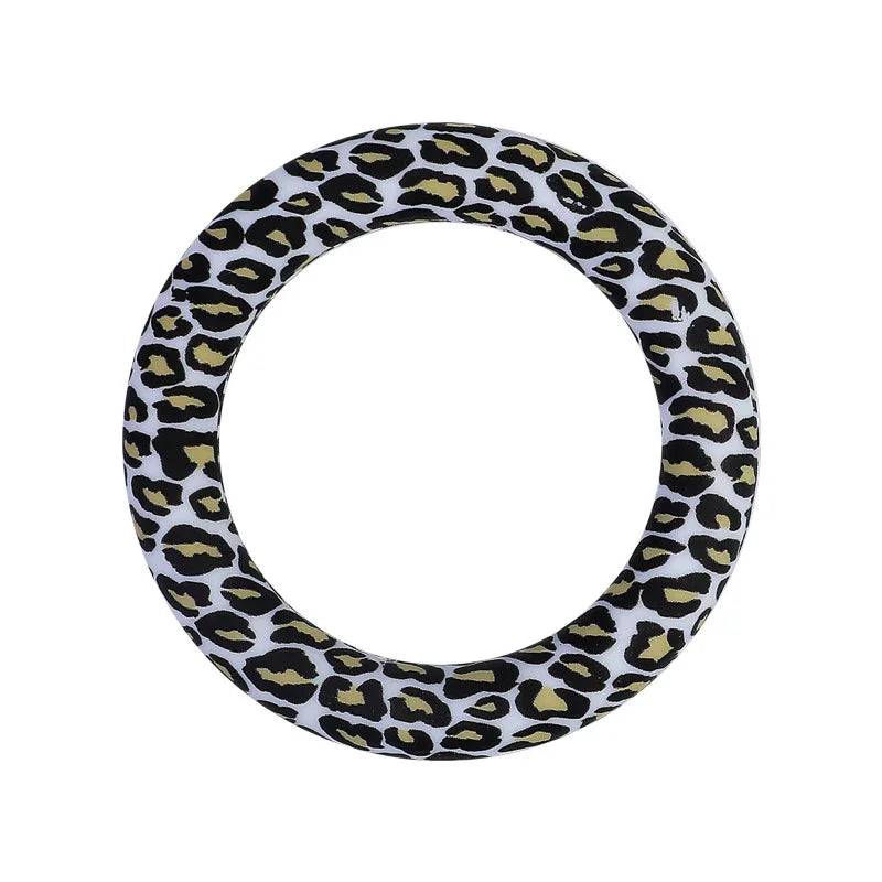 Water Transfer Silicone Ring 65mm Animal Print