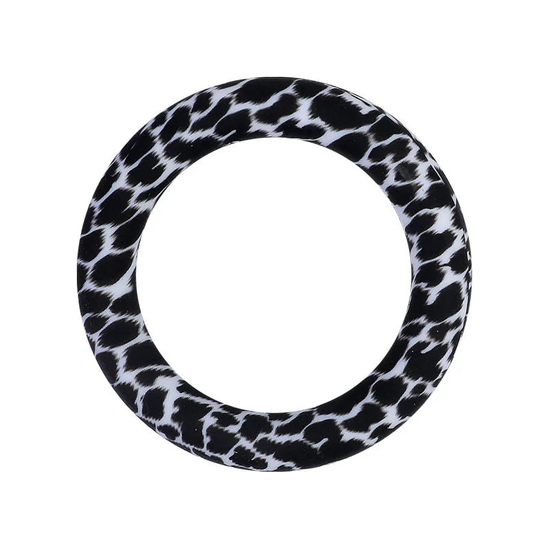 Water Transfer Silicone Ring 65mm Animal Print