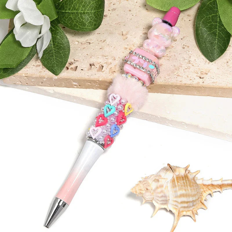 UV color-plated mini acrylic color-plated bear beads | DIY Sports Fan Bracelet & Keychain Craft Bead