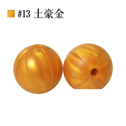 Colored Silicone Beads Round Beads 15mm Candy Color Silicone Beads