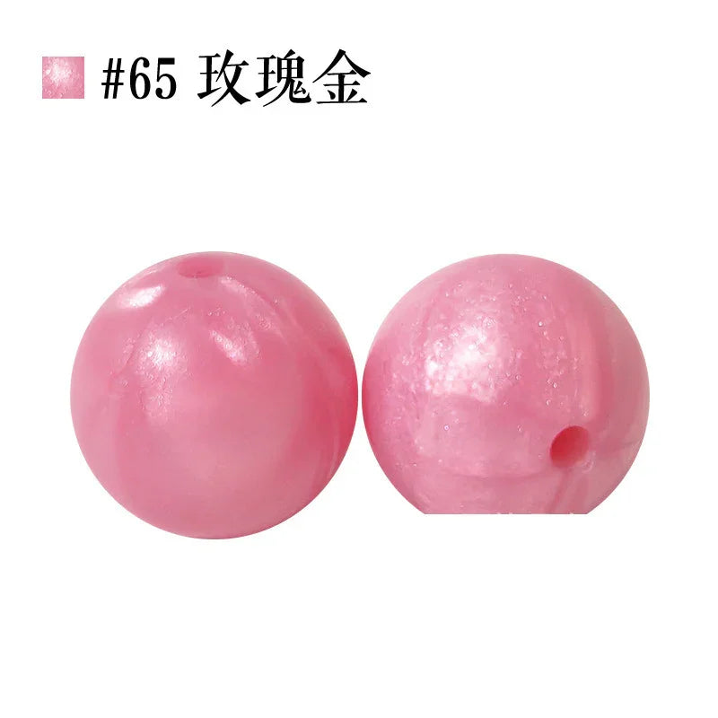 Colored Silicone Beads Round Beads 15mm Candy Color Silicone Beads