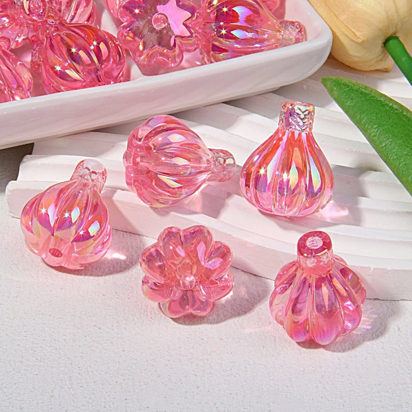 Hot Air Balloon Acrylic Beaded UV Coating