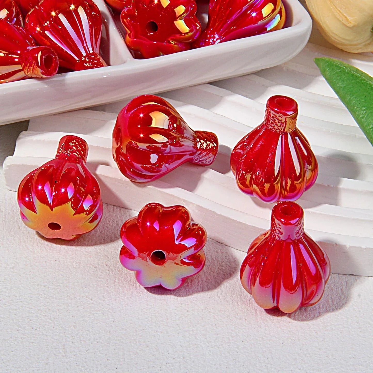Hot Air Balloon Acrylic Beaded UV Coating