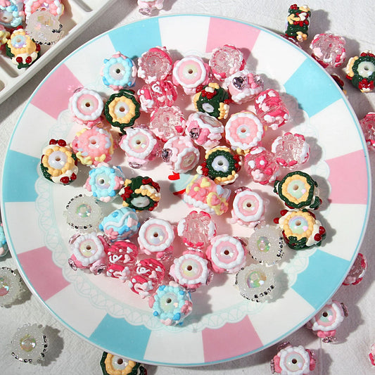 Handmade Beaded Pen Clay Beads Hand-painted Beads Beads