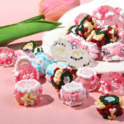 Handmade Beaded Pen Clay Beads Hand-painted Beads Beads