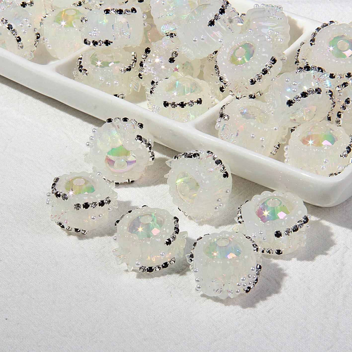 Handmade Beaded Pen Clay Beads Hand-painted Beads Beads