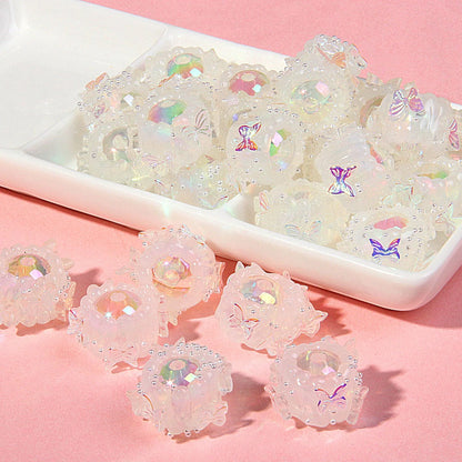 Handmade Beaded Pen Clay Beads Hand-painted Beads Beads