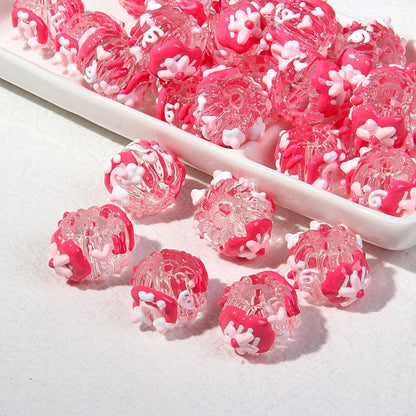 Handmade Beaded Pen Clay Beads Hand-painted Beads Beads