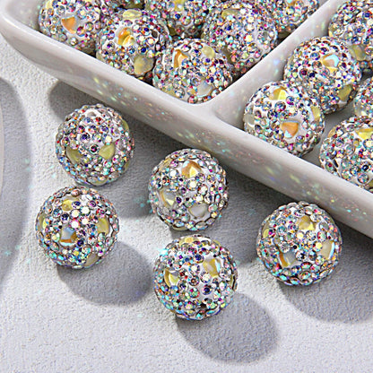 Cat's Claw Clay Beads Beaded Hand-painted Beads Sticky Flowers and Diamonds