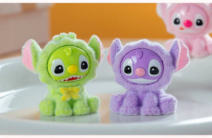 Cartoon Flocking Stilt Blind Box Doll Adorable 10 Pcs/set
