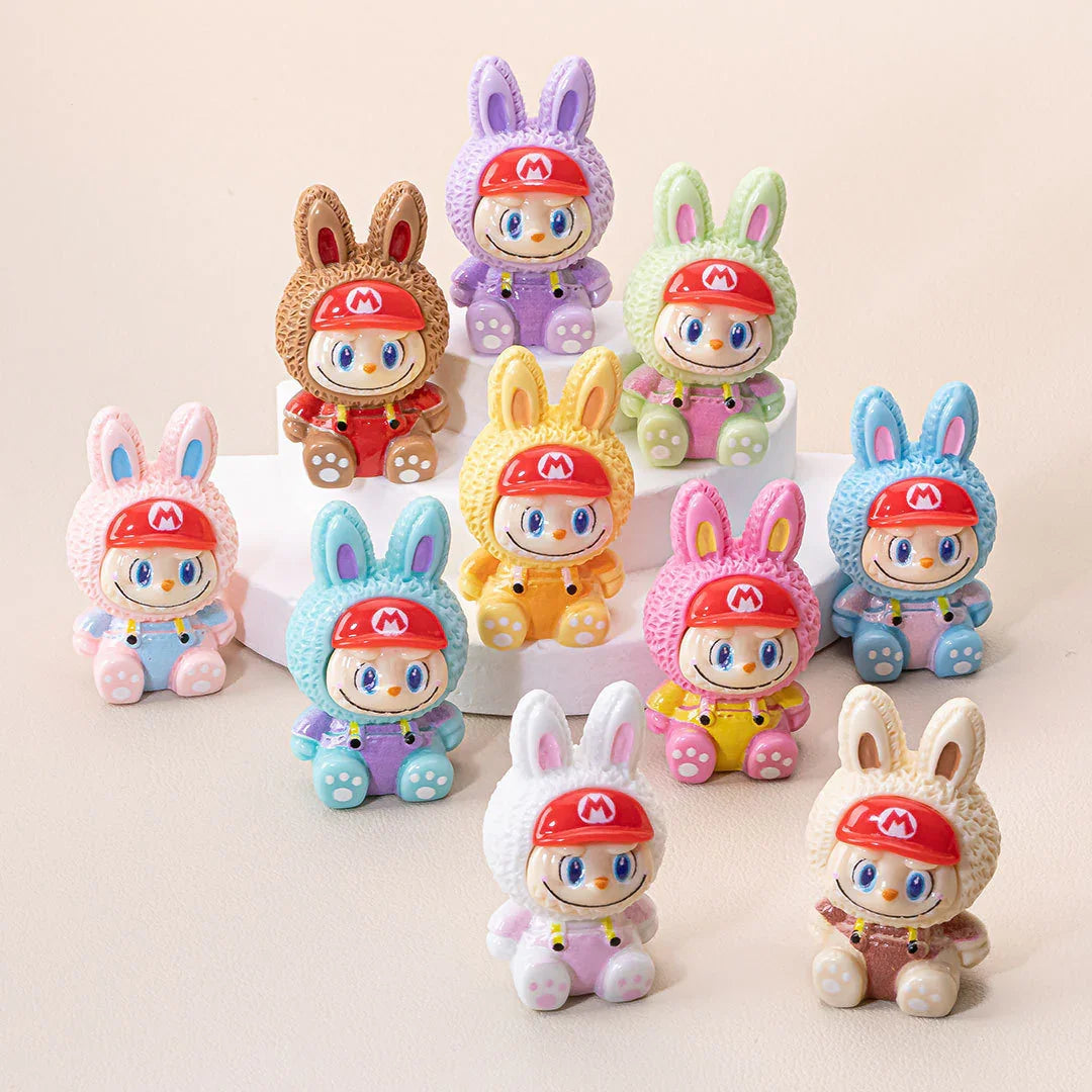 Cute Maria Rabbit Doll Random Delivery | Acrylic Bead for DIY Bracelet Keychain Jewelry Making