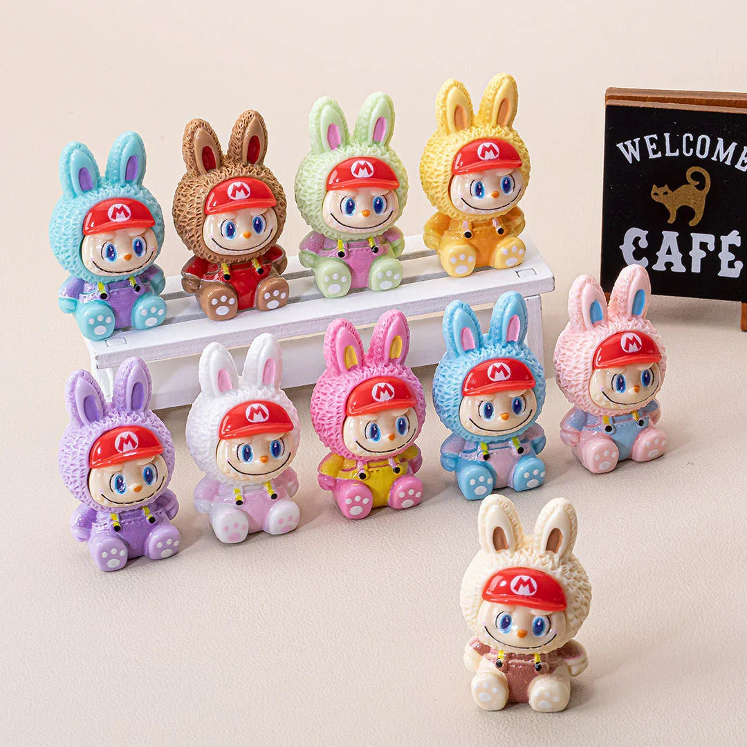 Cute Maria Rabbit Doll Random Delivery | Acrylic Bead for DIY Bracelet Keychain Jewelry Making