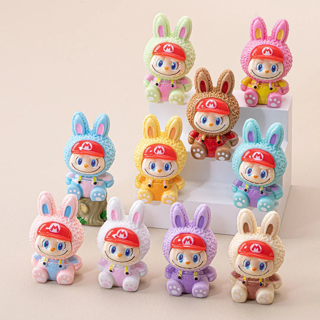 Cute Maria Rabbit Doll Random Delivery | Acrylic Bead for DIY Bracelet Keychain Jewelry Making