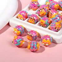 Rose beads multi-faceted three eyes