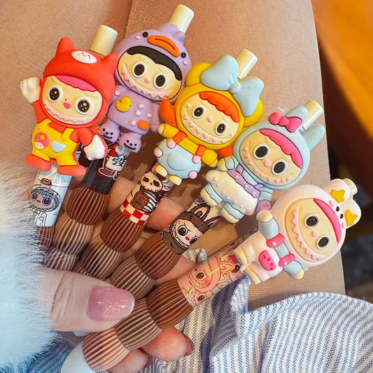LABU Forest Adventure Series Cartoon Press Pen Stereo Ballpoint Pen