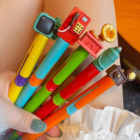 Life Items Decorative Cute Ballpoint Pen 5 1 Set