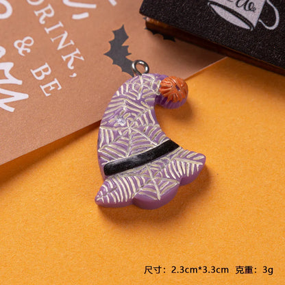 Resin Pendant Halloween Ghost Festival Pumpkin Accessories Skeleton Ghost