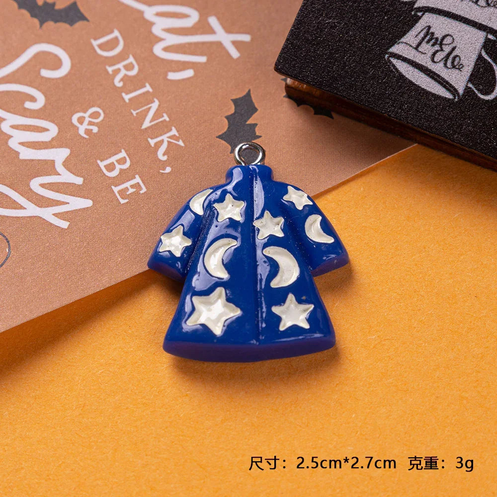 Resin Pendant Halloween Ghost Festival Pumpkin Accessories Skeleton Ghost