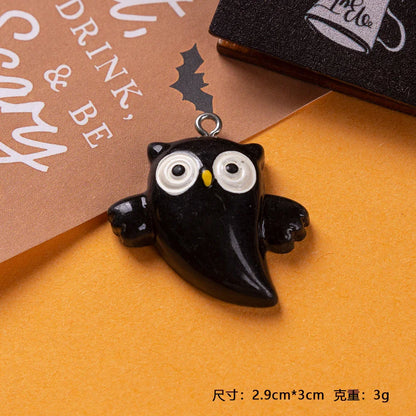 Resin Pendant Halloween Ghost Festival Pumpkin Accessories Skeleton Ghost