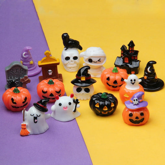 Three-dimensional Halloween Ornaments Ghost Skull Pumpkin