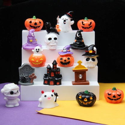 Three-dimensional Halloween Ornaments Ghost Skull Pumpkin
