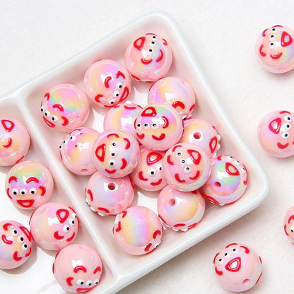 16mm   23 models   Halloween Theme Hand Painted Beaded Beads Scattered Beads Pumpkin Ghost Beads