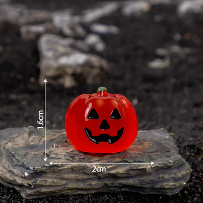 Cross-border Halloween Luminous Jack Pumpkin Resin (no Holes)
