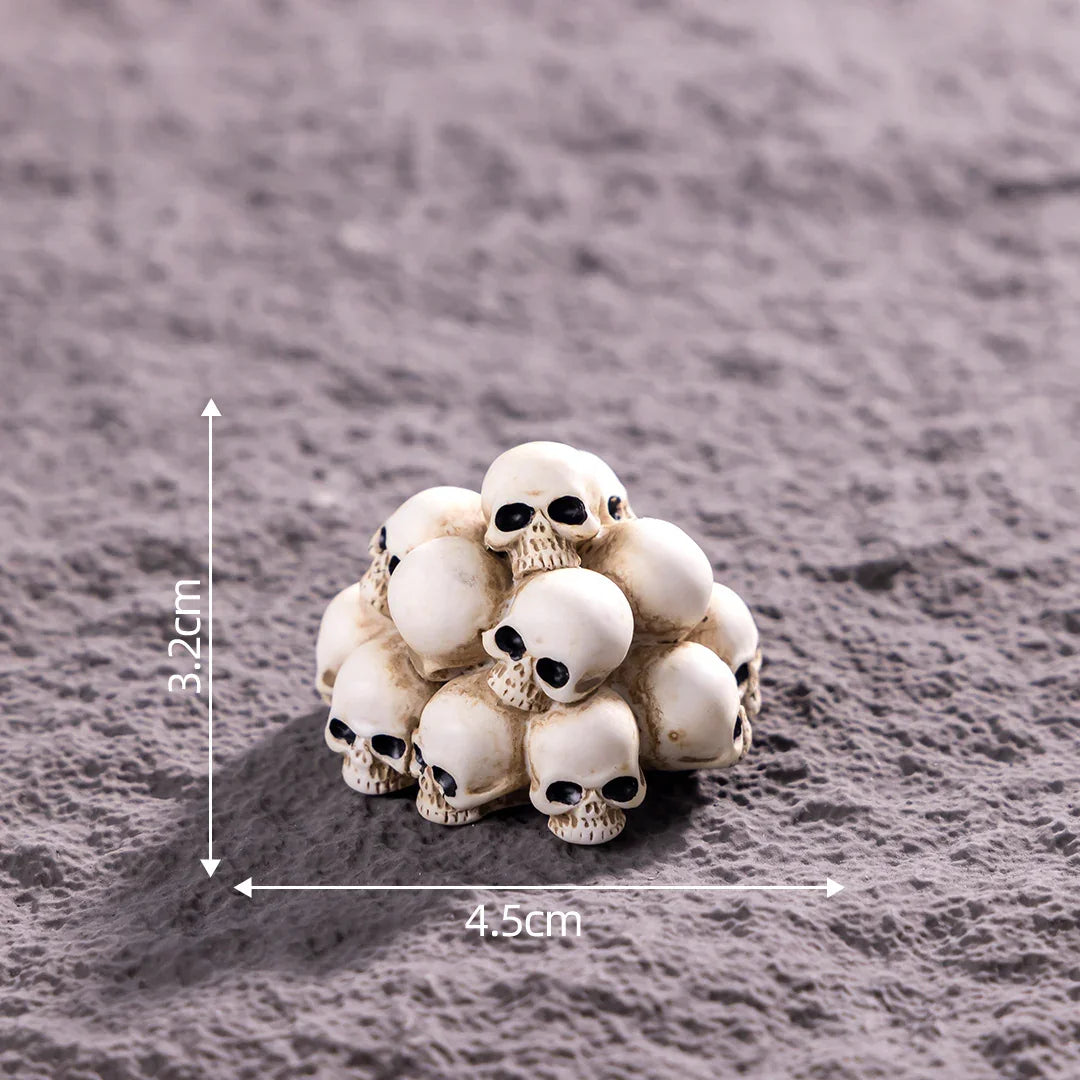 Halloween Horror Skull Diy Resin (no Holes)