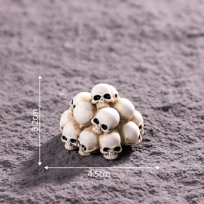 Halloween Horror Skull Diy Resin (no Holes)