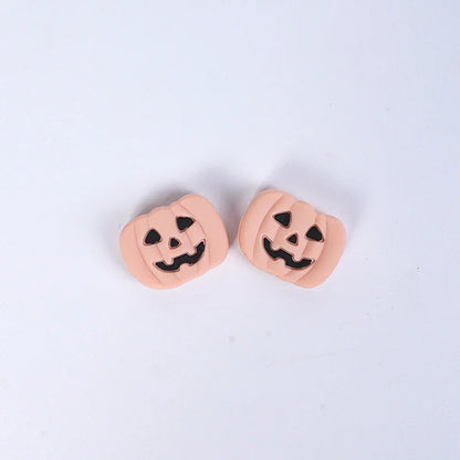 Halloween Pumpkin Silicone Beads Silicone-focal-beads