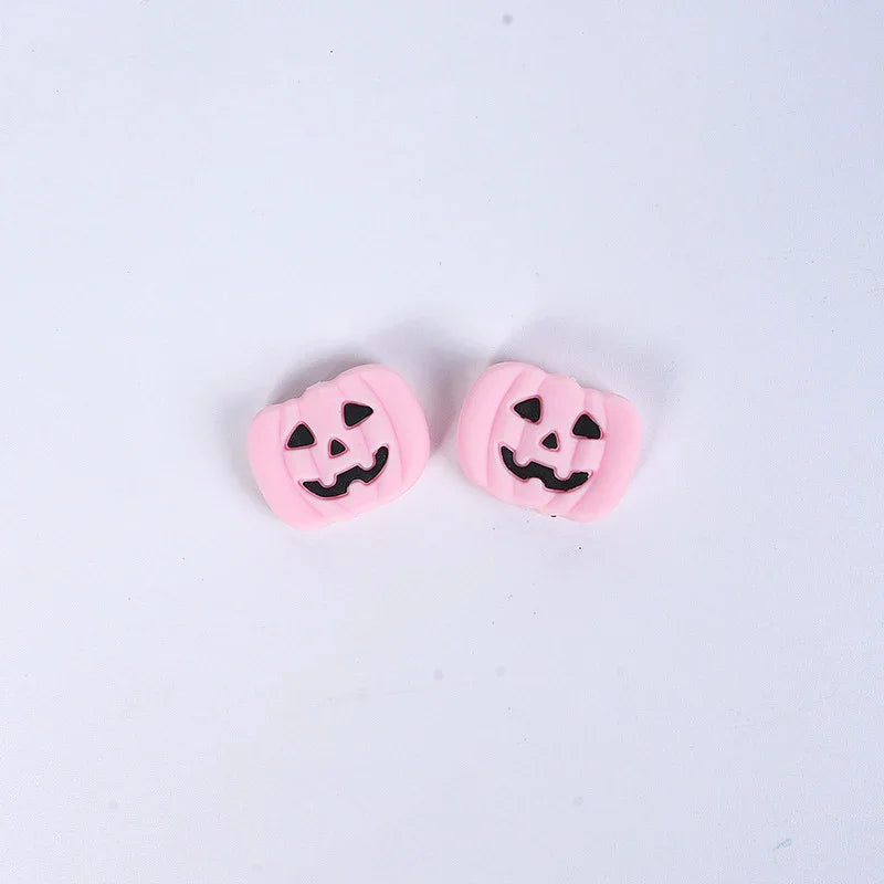 Halloween Pumpkin Silicone Beads Silicone-focal-beads