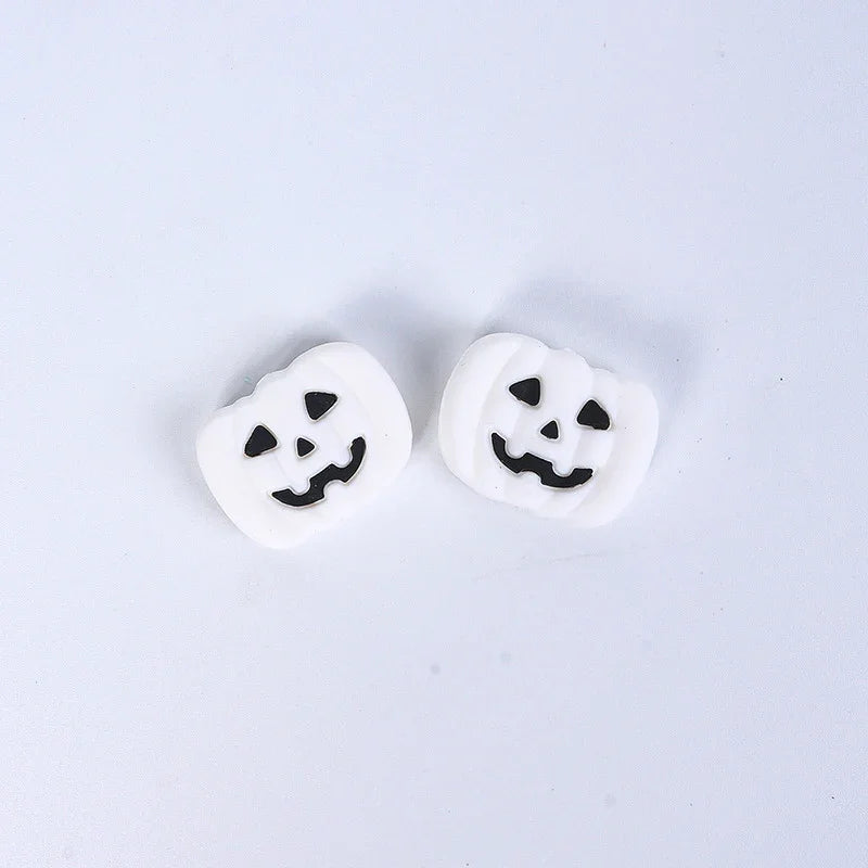 Halloween Pumpkin Silicone Beads Silicone-focal-beads