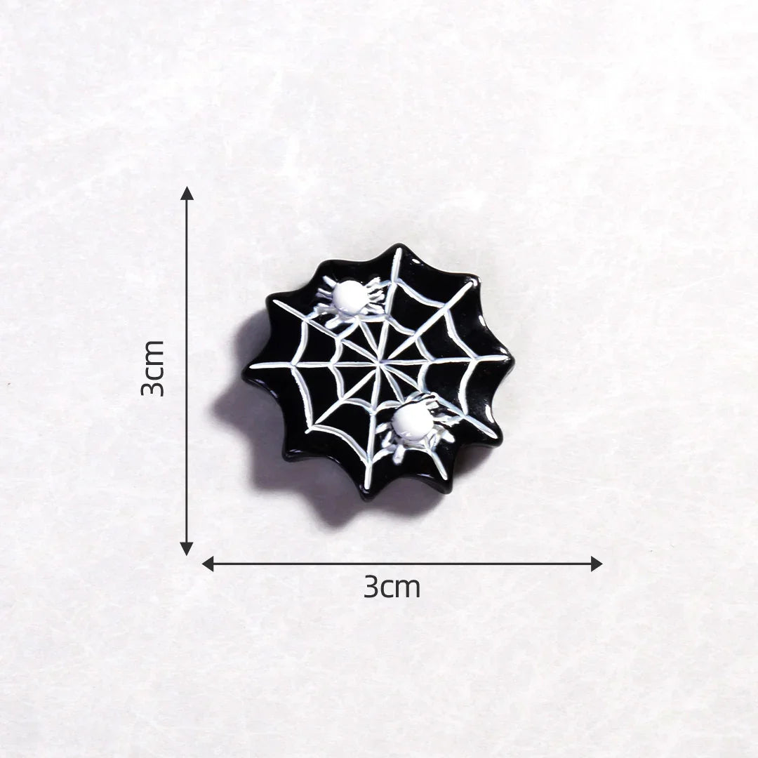 Horror Halloween Evil Pumpkin Small Castle Resin Ornaments (no Hole)