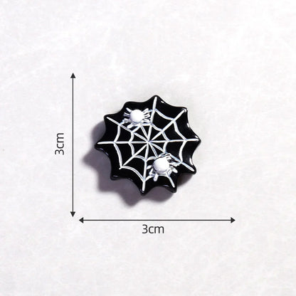 Horror Halloween Evil Pumpkin Small Castle Resin Ornaments (no Hole)