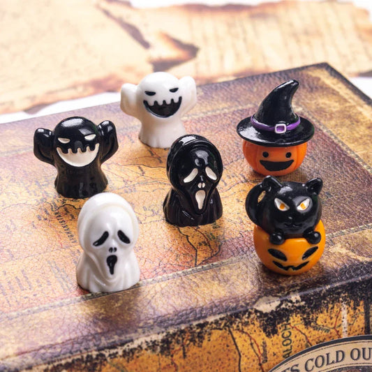 Halloween Pumpkin Ornaments Three-dimensional Ghost (no Hole)