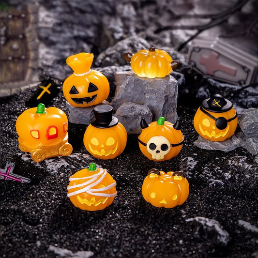Halloween Pumpkin Head Evil Acrylic Pumpkin (No Holes)