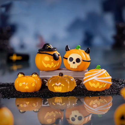 Halloween Pumpkin Head Evil Acrylic Pumpkin (No Holes)