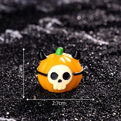 Halloween Pumpkin Head Evil Acrylic Pumpkin (No Holes)