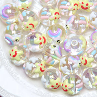 Beads Smiling Face Stars Clouds Rainbow