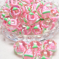 Pink Watermelon Letter D