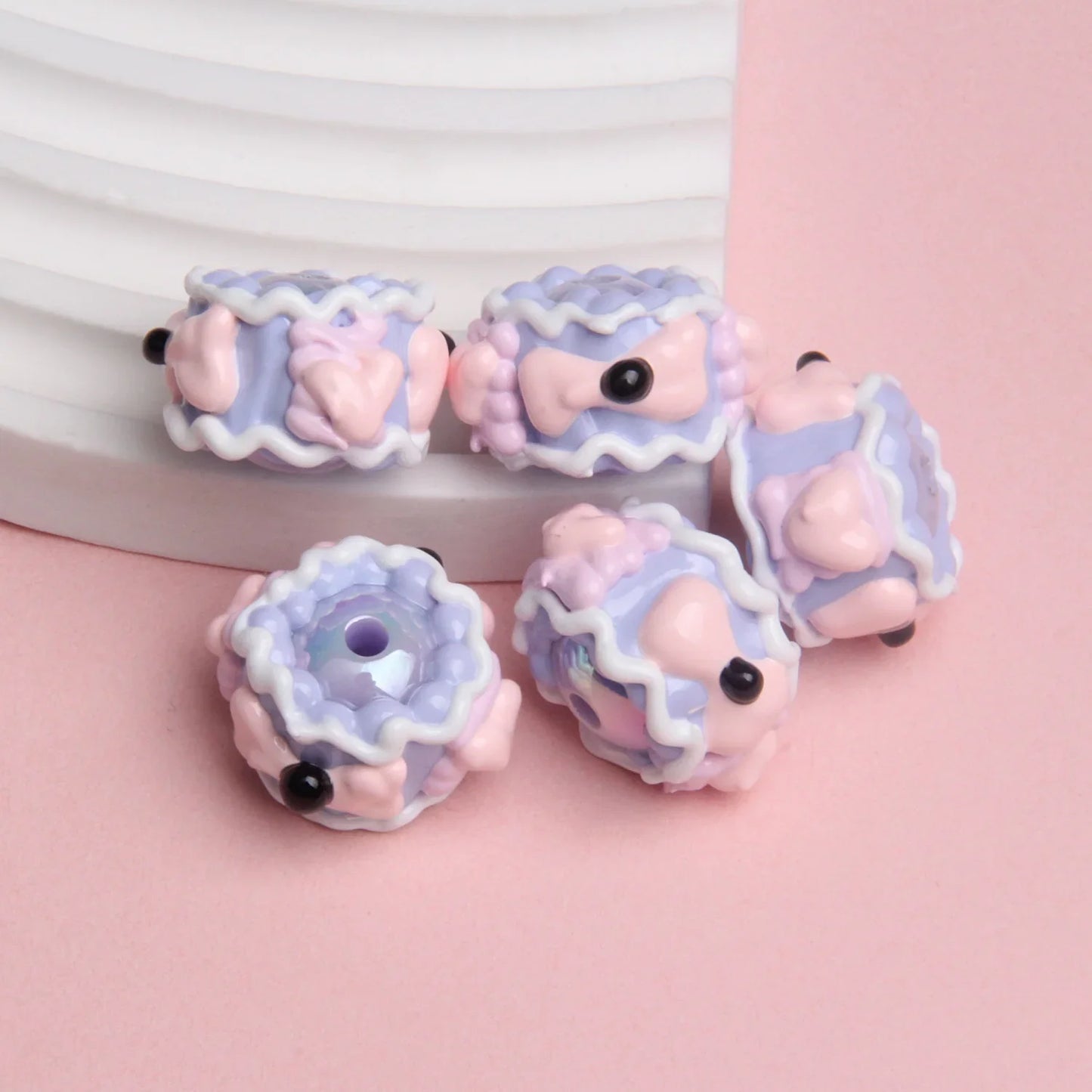 Heavy Oil Hand-painted Beads, Loose Beads, Beaded Beads, Hand-made Loose Beads