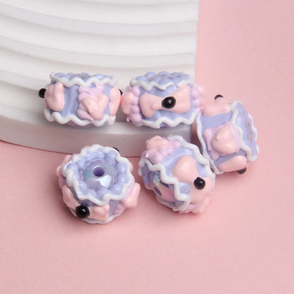 Heavy Oil Hand-painted Beads, Loose Beads, Beaded Beads, Hand-made Loose Beads