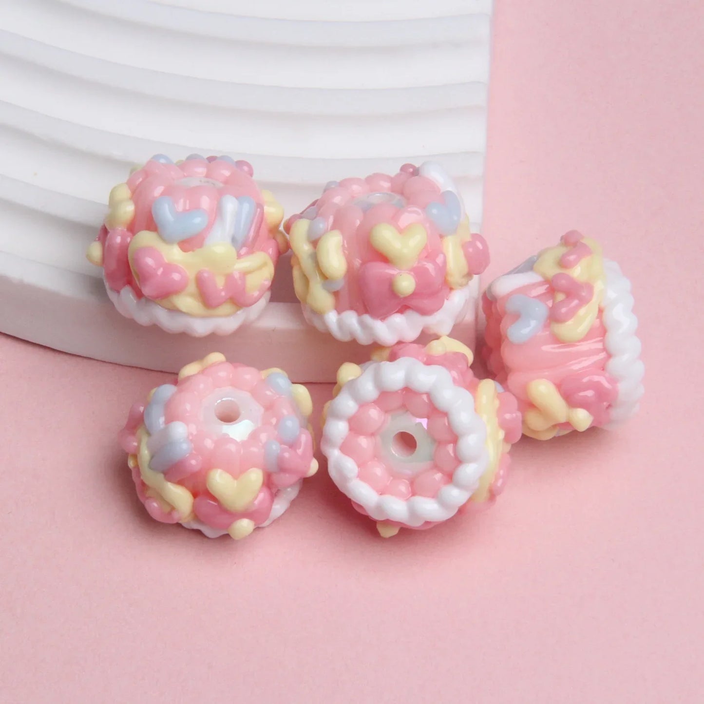 Heavy Oil Hand-painted Beads, Loose Beads, Beaded Beads, Hand-made Loose Beads