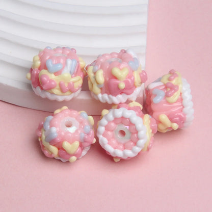 Heavy Oil Hand-painted Beads, Loose Beads, Beaded Beads, Hand-made Loose Beads