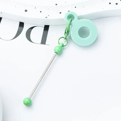 DIY Beaded Silicone Straw Hanging Decoration Suitable for 8mm-10mm Water Cup Straw Silicone Decoration