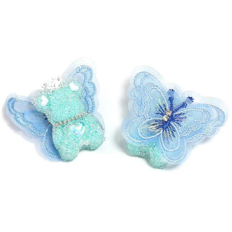 Wings Bear Sugar Beads Full Diamond Beads | Acrylic Bead for DIY Bracelet Keychain Jewelry Making